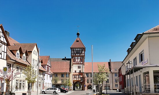 Bräunlingen-Mühlentor -Donau-Sehenswürdigkeit-StadtBräunligen