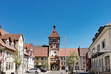 Bräunlingen-Mühlentor -Donau-Sehenswürdigkeit-StadtBräunligen